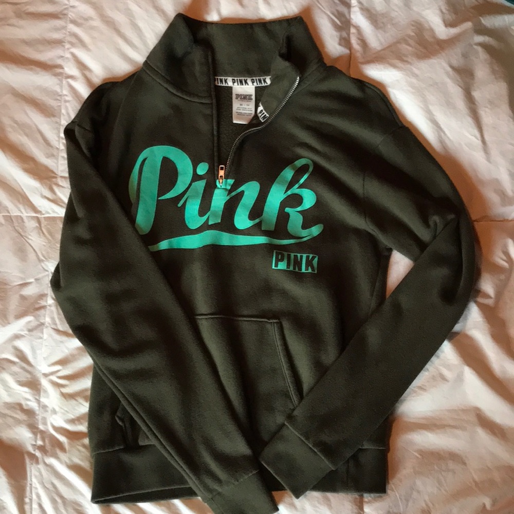 VS Pink Half Zip